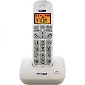 Image of maxcom Fixed Line DECT Telephone MC6800 GAP Compatible White