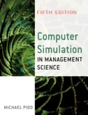 Image of computer simulation in management science