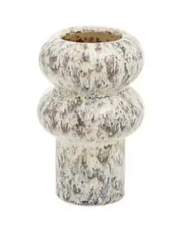 Image of Premier Housewares Shai Beige Speckled Stoneware Vase