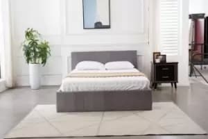 Image of Ottoman Storage Bed Velvet Single 3FT Bed Upholstered Side lift Gas Lift