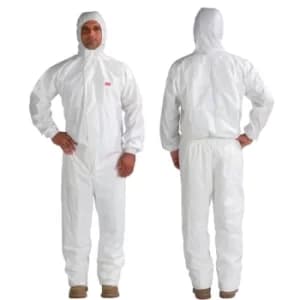 Image of 4532+AR Coverall White Type-5/6 (3XL)