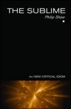Image of The Sublime by Philip Shaw Paperback