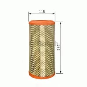 Image of Bosch 1457433553 Air Filter Insert S3553
