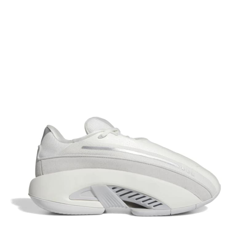 Image of adidas Kids Mad Infin Basketball Trainers Core White male 3 (35.5)