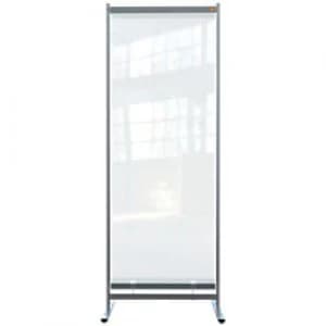 Image of Nobo Premium Plus Protection Room Divider Screen PVC 500 Micron Transparent 2060 x 780 x 610 mm