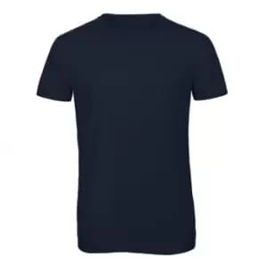 Image of B&C Mens Favourite Short Sleeve Triblend T-Shirt (3XL) (Navy Blue)