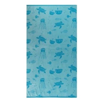 Image of Linea Kids Sea Beach Towel - Sea