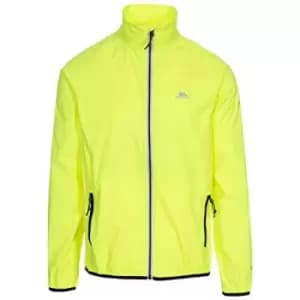 Image of Trespass Mens Retract Shell Jacket Hi-Visibility Yellow/Black Small