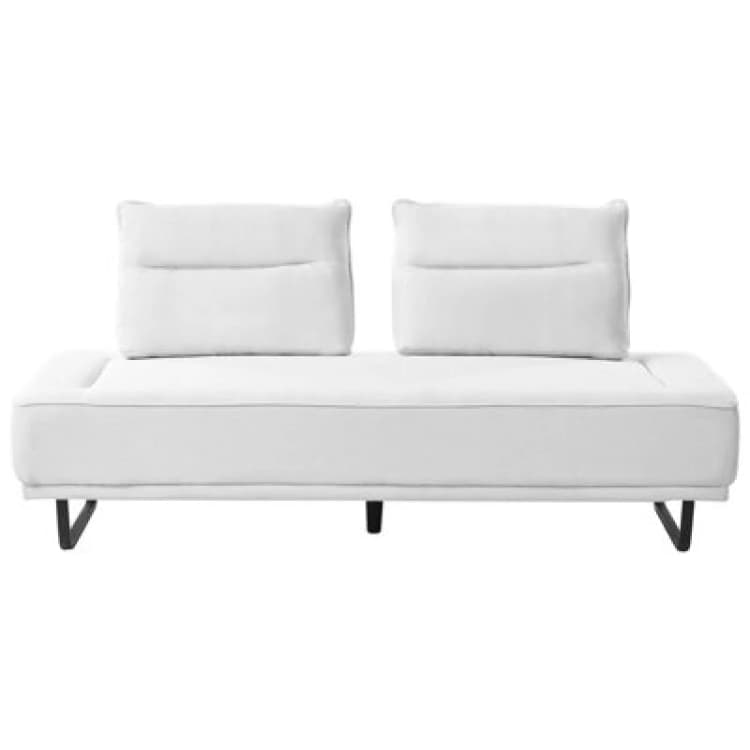 Image of Beliani Sofa 3 Seater Faxen Fabric White