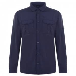 Image of Jack Wolfskin Long Sleeve Shirt - Night Blue