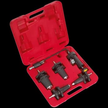 Image of Sealey 5 Piece Cooling System Pressure Tester Set