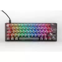 Image of Ducky One 3 Aura Mini 60% Mechanical Gaming Keyboard Black UK Layout Cherry Silent Red Switch