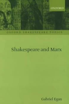 Image of Shakespeare and Marx by Gabriel Egan Paperback