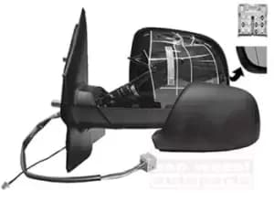 Image of VAN WEZEL Wing mirror VW 5790825 7E0035532,7E1857507CA9B9,7E1857507DK9B9 Outside mirror,Side mirror,Door mirror,Side view mirror,Offside wing mirror