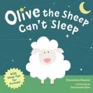 Image of olive the sheep cant sleep