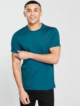 Image of The North Face Short Sleeve Simple Dome T Shirt Blue Size XS Men