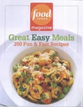 Image of Food Network Magazine Great Easy Meals by Food Network Book