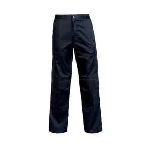 Image of Combat Trousers 34" Regular Polycotton with Pockets Black