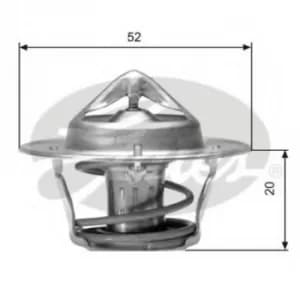 Image of Gates Thermostat coolant TH04182G1