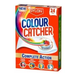 Image of Dylon Colour Catcher Complete Action Laundry 24 Sheets