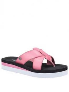 Image of Rocket Dog Wilmer Burn Flip Flop - Rose