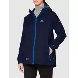 Image of Trespass Qikpac Waterproof Jacket Navy/Blue Small