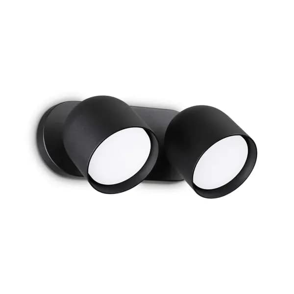Image of Dodo 2 Light Twin Ceiling Spotlight Black