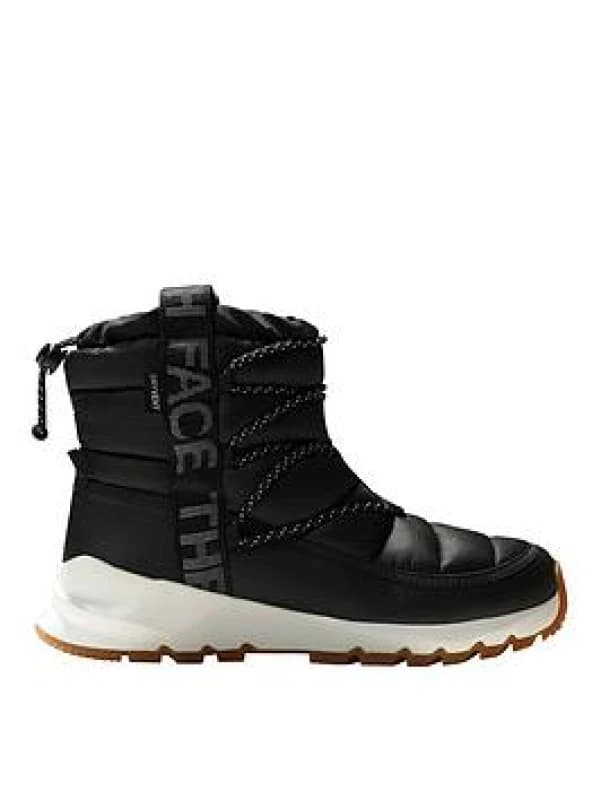Image of The North Face Womens Thermoball Lace Waterproof Ski Snow Boots - UK 7 / US 9 Black female ES3578BGW7