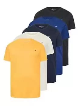 Image of BadRhino 5pk Short Sleeve T-Shirts - Multi, Size 1Xl, Men