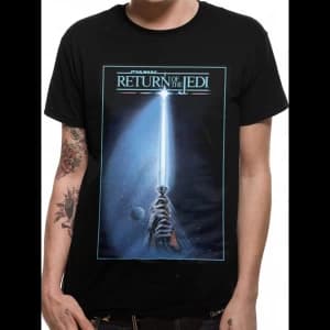 Image of Star Wars - Return of the Jedi Mens Large T-Shirt - Black