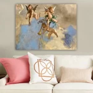 Image of 35351_70100 Multicolor Decorative Canvas Painting