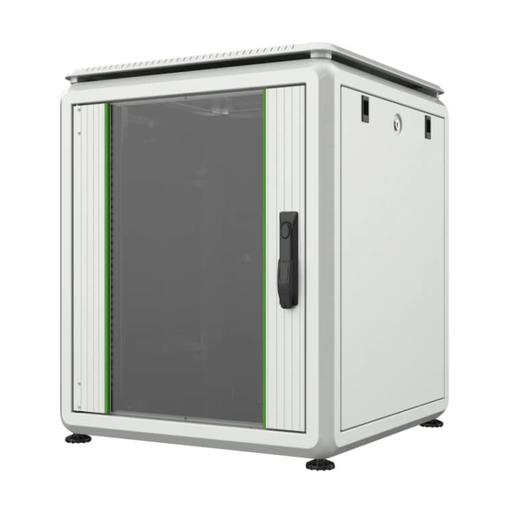 Image of Lanview RDL12U66WH rack cabinet 12U White