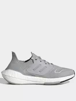 Image of adidas Ultraboost 22 Shoes, Black/White, Size 3 Older