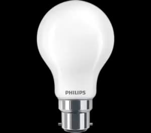 Image of Philips CLA LED Bulb GLS 10.5-75W B22 Warm White Dimmable - 77108900