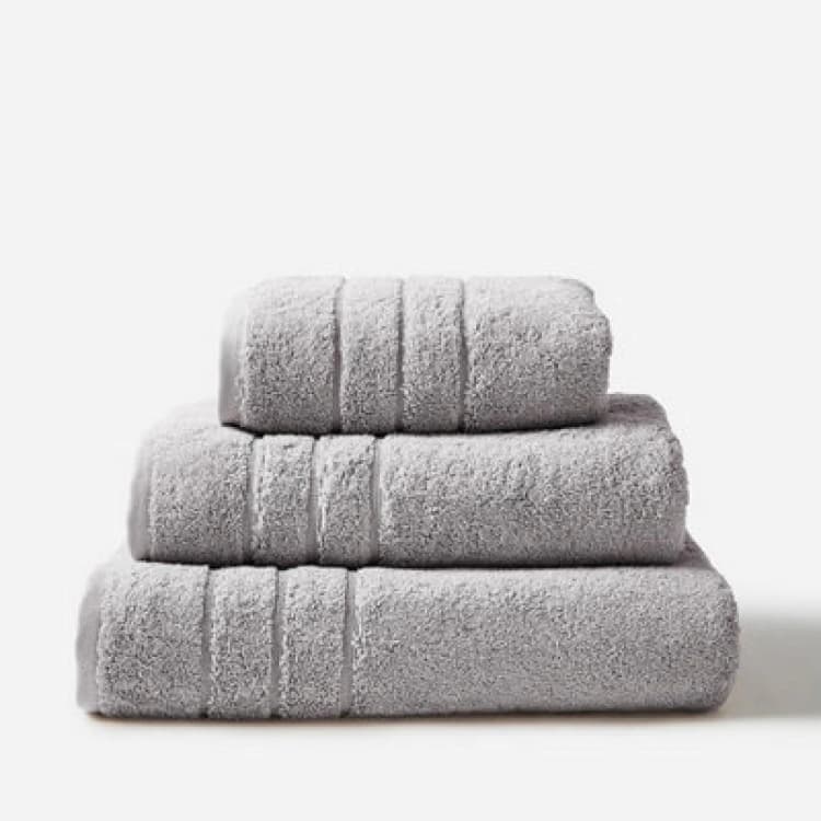 Image of Allure Bath Fashions Hotel Luxury Heavweight Bath Sheet - Smoke Grey