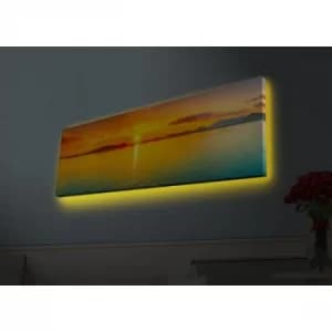 Image of 3090HDACT-003 Multicolor Decorative LED Lighted Canvas Painting