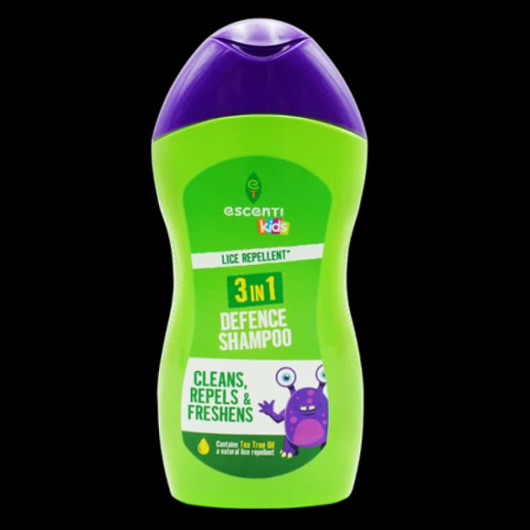 Image of Escenti Kids 3 In 1 Lice Repellent Defence Shampoo - 300ml ESC-498742