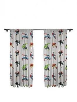Image of Marvel Comics Comics Pleated Curtains