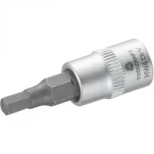 Image of TOOLCRAFT 816069 Allen Bit 4mm 1/4 (6.3 mm)