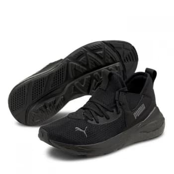 Image of Puma Cell Vive Junior Boys Trainers - Black