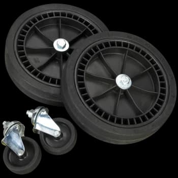 Image of Sealey Wheel Kit for Fixed Compressors