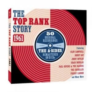 Image of The Top Rank Story 1961 by Various Artists CD Album