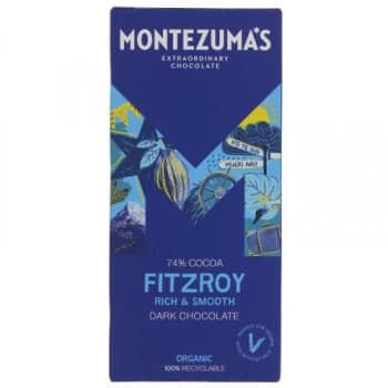 Image of Montezuma FitzRoy Dark Chocolate - 90g (Case of 12) (12 minimum)