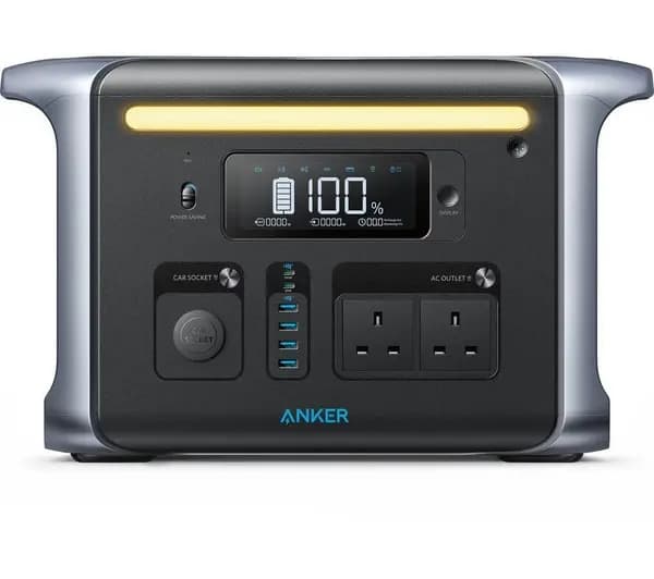 Image of ANKER SOLIX F1200 PowerHouse 757 1229 Wh Portable Power Station, Black