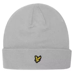 Image of Lyle and Scott and Scott Basic Beanie Mens - Grey