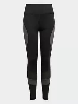 Image of adidas Aeroready Hiit 7/8 Tights, Black, Size 7-8 Years, Women
