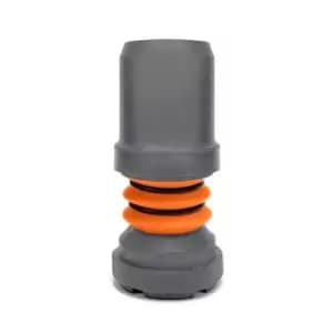 Image of Shock Absorbing Crutch Ferrule - Grey - Size 22