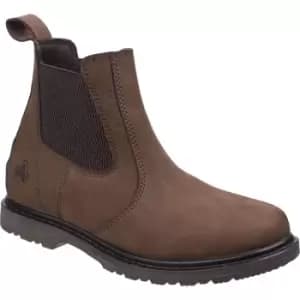 Image of Amblers Mens Aldingham Dealer Boots Brown Size 10