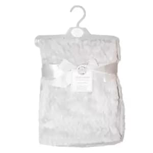 Image of Snuggle Baby Unisex Baby Flannel Wrap Blanket (One Size) (Grey)