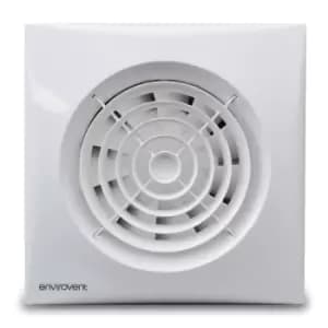 Image of EnviroVent Silent 100 Ultra Quiet WC & Bathroom Extractor Fan With Timer - SIL100T